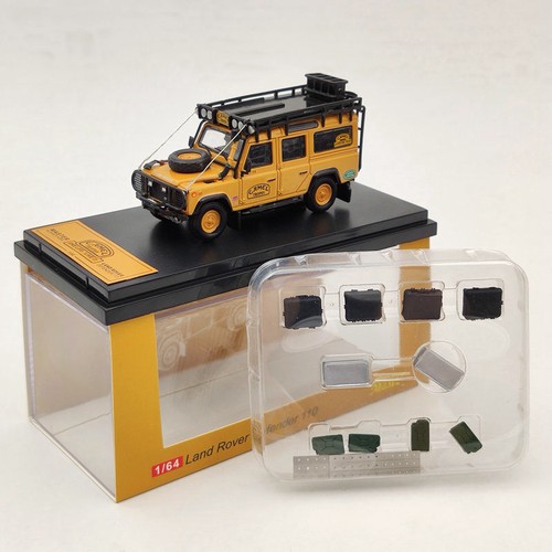 Master 1/64 Lan~over Defender 110 Copa Camel Juguetes Diecast Colección de Modelos de Coches - Imagen 10 de 14