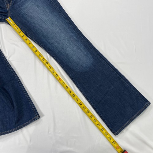 Lucky Brand Jeans 28x30 Womens 2/26 Sweet N Low Bootcut Ankle Blue Dark Stretch - Picture 7 of 10