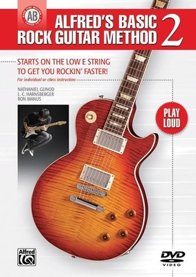 Alfred's Basic Rock Guitar Method 2 Gitarren-DVD von Nathaniel Gunod, L. C. Harnsbe