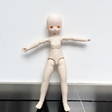15" 1/4 BJD Doll Naked Dolls Girl Nude Body Without Eyeballs Handmade No Makeup