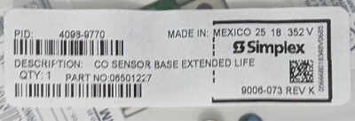 Simplex 4098-9770 - SAME DAY SHIPPING