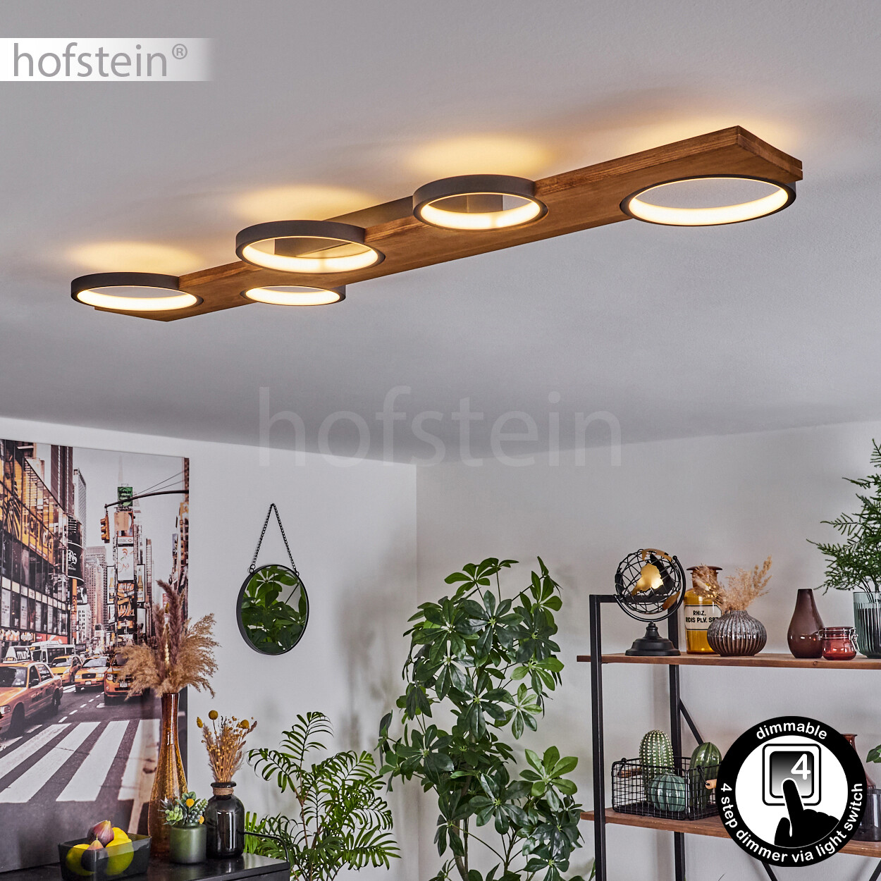 LED Ess Wohn Schlaf Bade Zimmer Beleuchtung Flur Leuchte Runde Decken