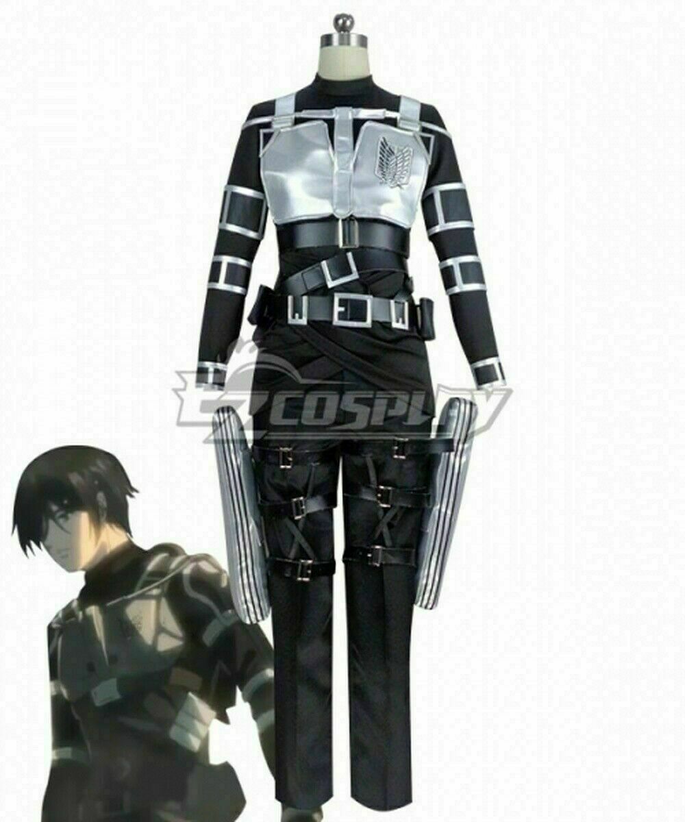 Attack On Titan Shingeki No Kyojin Final Season Mikasa Ackerman Cosplay  Costume：