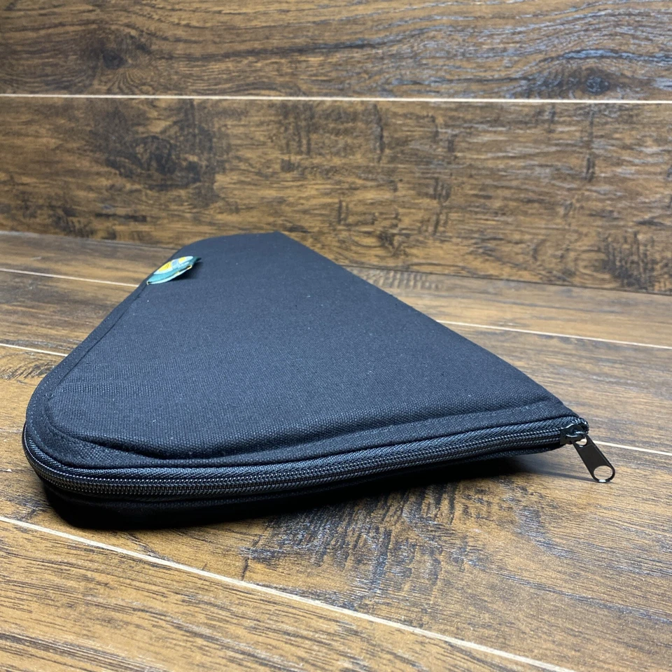 Cabela's Heavy Duty Negro Estuche Suave Acolchado Cremallera Grande Pistola Pistola Bolsa 16" Nuevo Foto 4 de 4