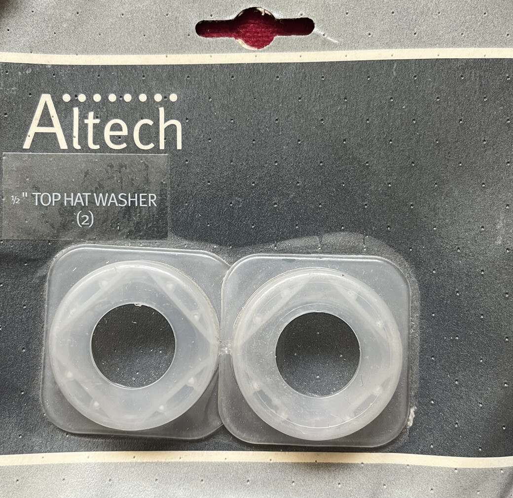 2 PACK OF ALTECH 1/2” TOP HAT WASHERS ALTPP080 BRAND NEW SEALED