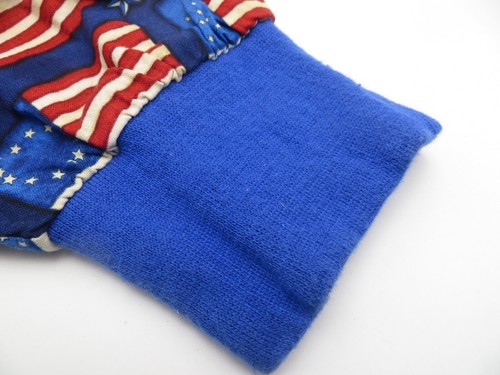 S.C.R.U.B.S. Medium Scrub Jacket Patriotic Flags Stars Stripes Nurse Dental Vet - Picture 9 of 10