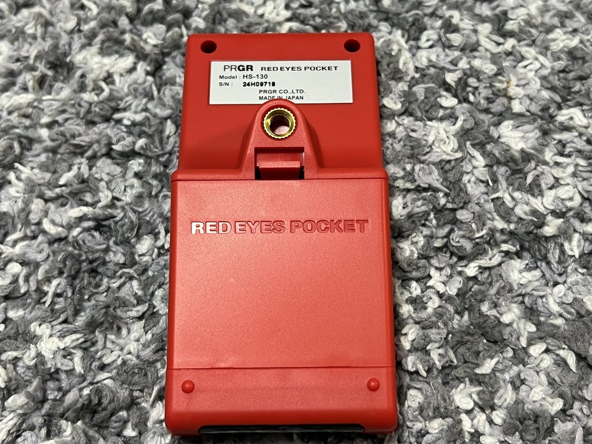 RED EYES POCKET PRGR HS-130 Personal Golf Launch Monitor
