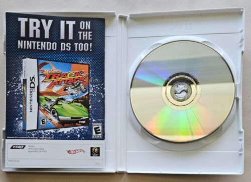 Hot Wheels Track Attack (THQ, Nintendo Wii) Completo, CIB. - Foto 2 di 5