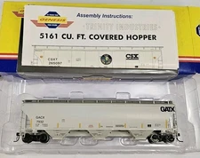 G4293 Athearn Genesis GATX GACX 5161 3-Bay Covered Hopper