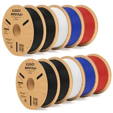 【BUY 10 PAY 6】ELEGOO Rapid PLA+ 3D Printer Filament 1KG for FDM 3D Printer lot