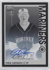 2022 Topps Archives Snapshots Negative Inverse 87/100 Mike Cameron #45 Auto 0hw6