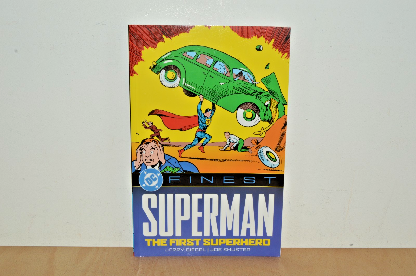 DC Finest: Superman The First Superhero - Jerry Siegal (#G1) 1st Ptg