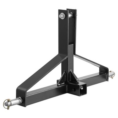 Uimoso 2-Inch Receiver Hitch Adapter for Category 1 Tractor Quick Attach System