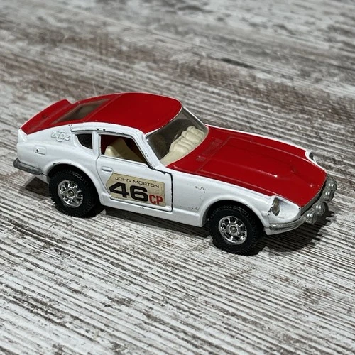 Vintage 1973 Corgi Whizzwheels Datsun 240Z Rally ~ John Morton —FAST SHIPPING!