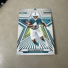 2024 Panini-Rookies & Stars NFL #172 Malik Washington (RC)/Dolphins 🏈🐷🏈