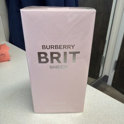 Burberry Brit Sheer Eau de Toilette Spray 3.3 oz Brand new, unopened