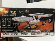 Mega Bloks Star Trek U.S.S. ENTERPRISE NCC-1701 NEW Unopened, Damaged Box