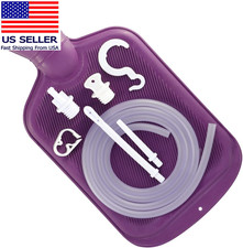 Enema Bag Kit with 5Ft Hose Coffee Enemas at Home Water Shower Douche Colon Deto