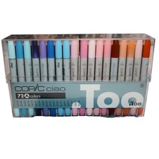 Too Copic Ciao 72 Color Set A Markers Case Included Near Mint Tested