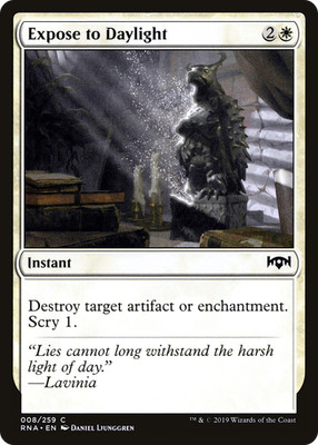 Expose to Daylight #8 (LP) Ravnica Allegiance RNA Magic MTG