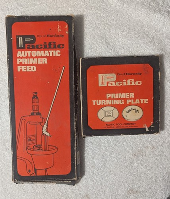 #ad Pacific Hornady 050002 Auto Primer Feed Large Priming Feed amp; Turning plate $24.99