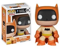 Batman 75Th Orange Rainbow Pop! Dc Super Heroes #01 Vinyl Figur Funko