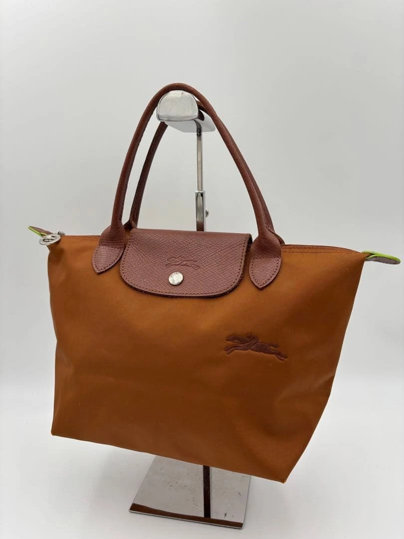 Longchamp Women’s Belt -  burnt orange pebble leather Made in France Longchamp | Accessories | Longchamp Womens Belt Burnt Orange  main image 3
