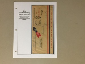 US Goverment "penalty" envelope printed National Air Mail Week