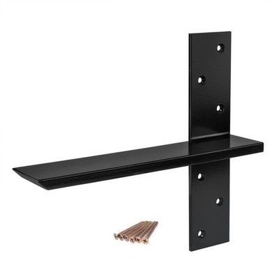 Petrelwing 2-Pack Hanging T Shelf Bracket Solid Heavy Duty Steel Knee Wall