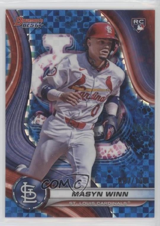 2024 Bowman's Best Blue X-Fractor 87/150 Masyn Winn #60 1az7