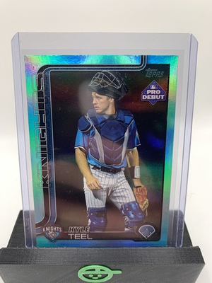 #ad 2025 Topps Pro Debut Kyle Teel Aqua Foil 75 PD 185 Chicago White Sox RC $6.99