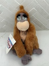 Disney Store Jungle Book King Louie Mini Bean Bag Beanie Plush Stuffed Toy 8"