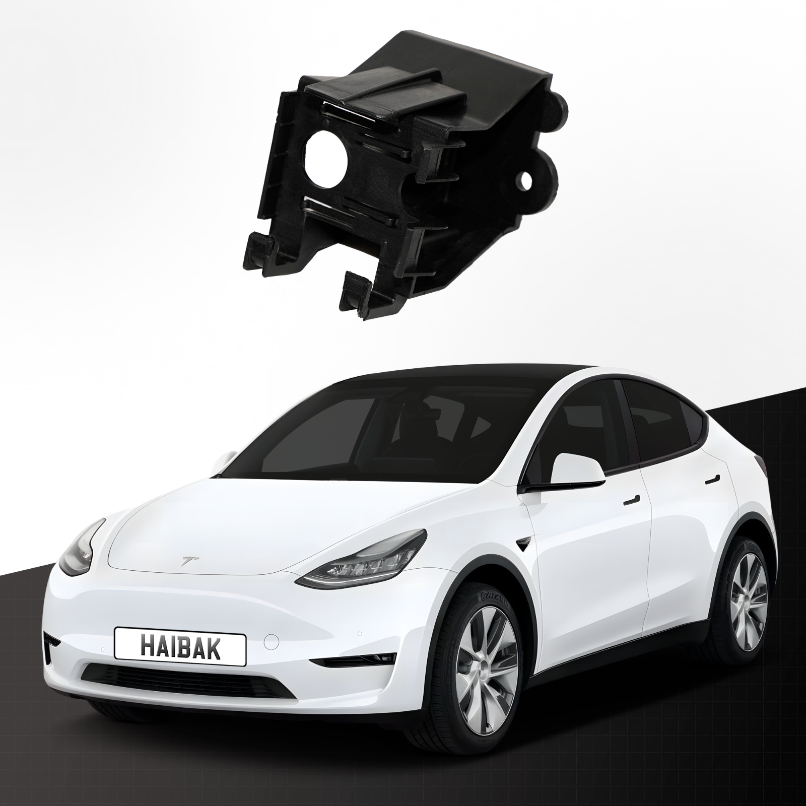 Tesla Model Y 2021-2023 Front Bumper Radar Support OEM 1500123-00-B  1500123-00--image