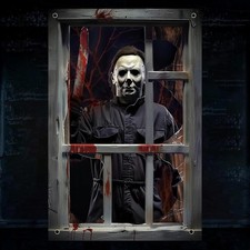 Halloween Window Decorations Outdoor Indoor Outdoor Party Decor Hd Print W