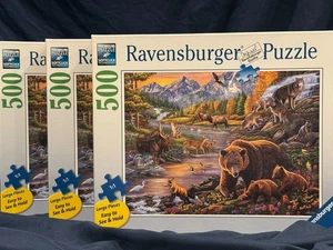NEW - Ravensburger Puzzle Wilderness 27 x 20 500 Pieces Complete