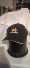 WELLS FARGO black embroidered golf hat w/ vintage logo BUGGY