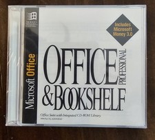 Microsoft Office Professional  Bookshelf for Windows w/ Key and CD Sealed New