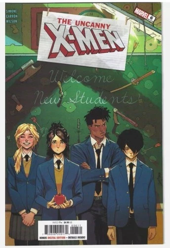 UNCANNY X-MEN #6 MARVEL 2024 DAVID MARQUEZ MAIN COVER NM