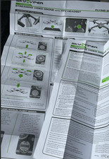 Flying Guide ONLY Sky Viper Streaming Video Drone FPV Headset V2450FPV Paperwork