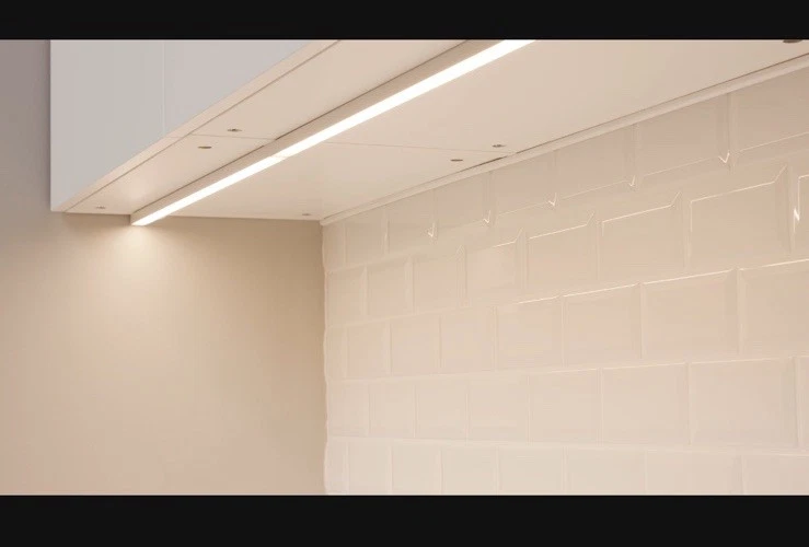 MITTLED, Barra a LED sottopensile, intensità luminosa regolabile bianco, 30 cm - Immagine 4 di 4