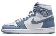 Size 5.5 - Jordan 1 High OG Denim 2022 for sale online | eBay