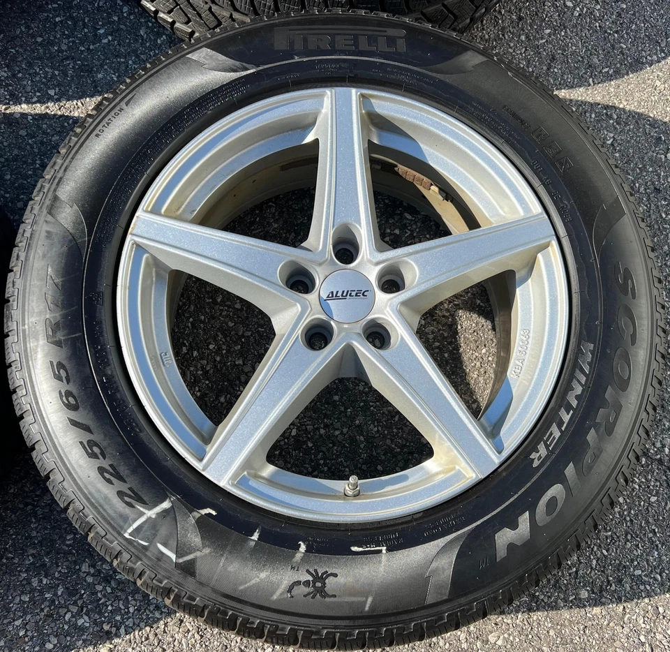 4 ALU 17" WINTERRÄDER LAND ROVER FREELANDER 2 LF EVOQUE LV 225/65R17 106H RDKS - Bild 3 von 4