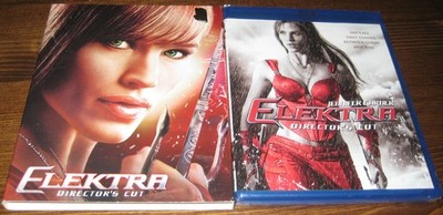 Elektra Blu-ray Disc 2005 Director's Cut NEW With Slipcover Jennifer Garner OOP
