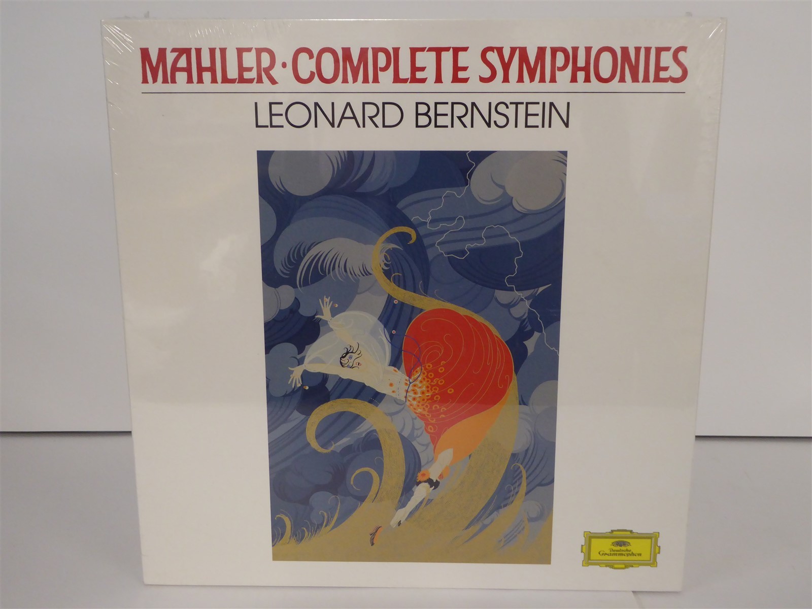 MAHLER The Complete Symphonies No.1-10 BERNSTEIN 16-LP Vinyl DG Box Set NEW**