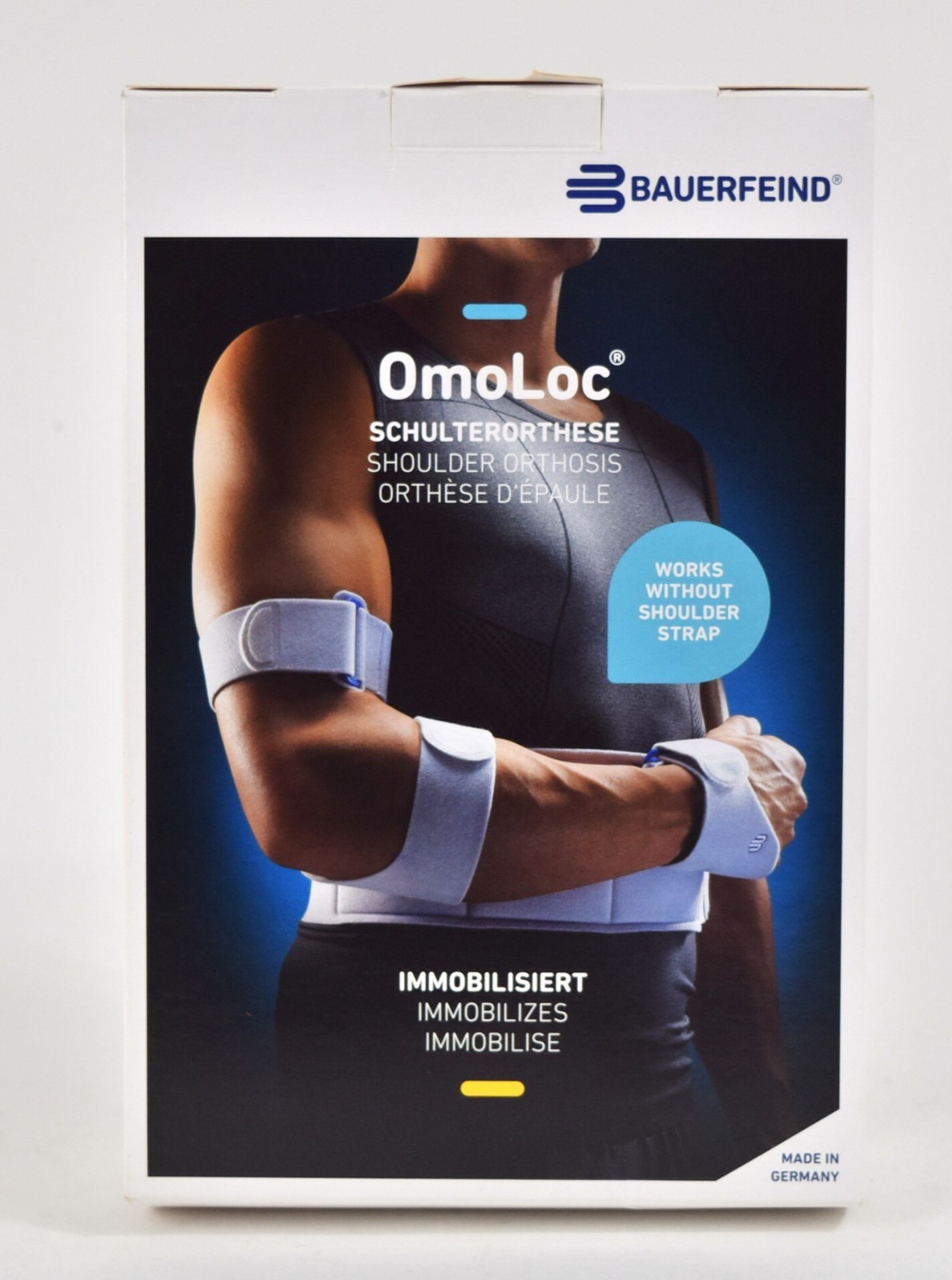 Bauerfeind OmoLoc Schulterorthese Gr. 2 Rechts Stabilorthese Tragecomfort NEU