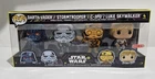 Funko Pop Star Wars Retro Series Vader Trooper C-3PO Luke 4 Pack Special Edition