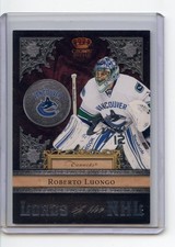 2011 Panini America Lords Of The NHL Roberto Luongo Goalie Vancouver 3/5 Expo 12