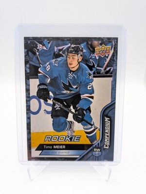 TIMO MEIER ROOKIE RC 2016-17 Upper Deck Compendium Rookies BLUE #828 SJ Sharks