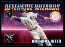 2021 Topps Big League Defensive Wizards Anthony Rizzo Chicago Cubs #DW9 10088