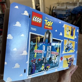 BOX ONLY - LEGO Disney Pixar Toy Story 7593 Buzz Star Command Spaceship - 📦